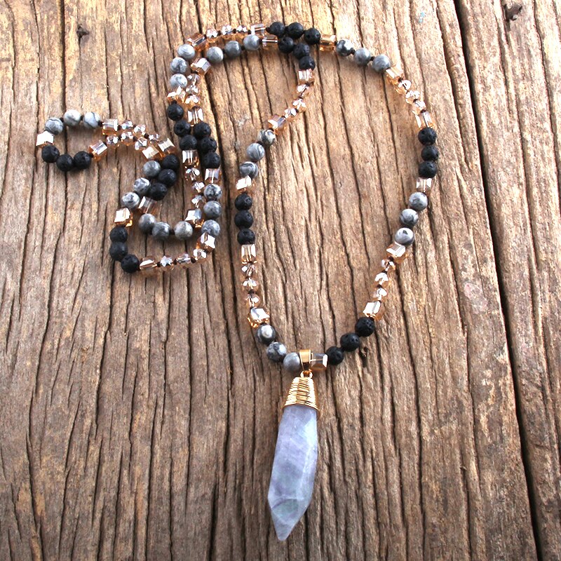 Jewelry Random Shape Natural Stones /Glass Crystal