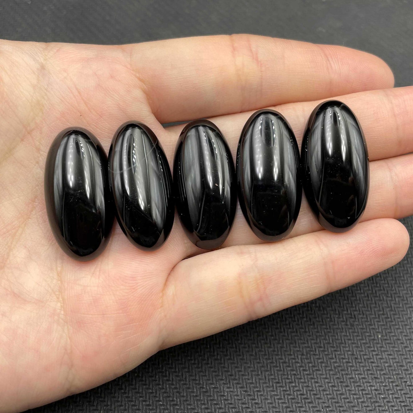 Cabochon Natural Oval Agates Opal Crystal Quartz Jades