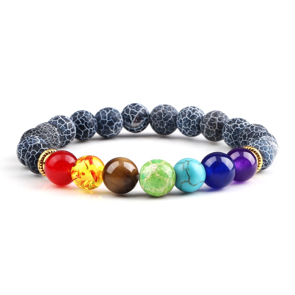 Chakra Beads Bracelet Fashion Charm Natural Stone