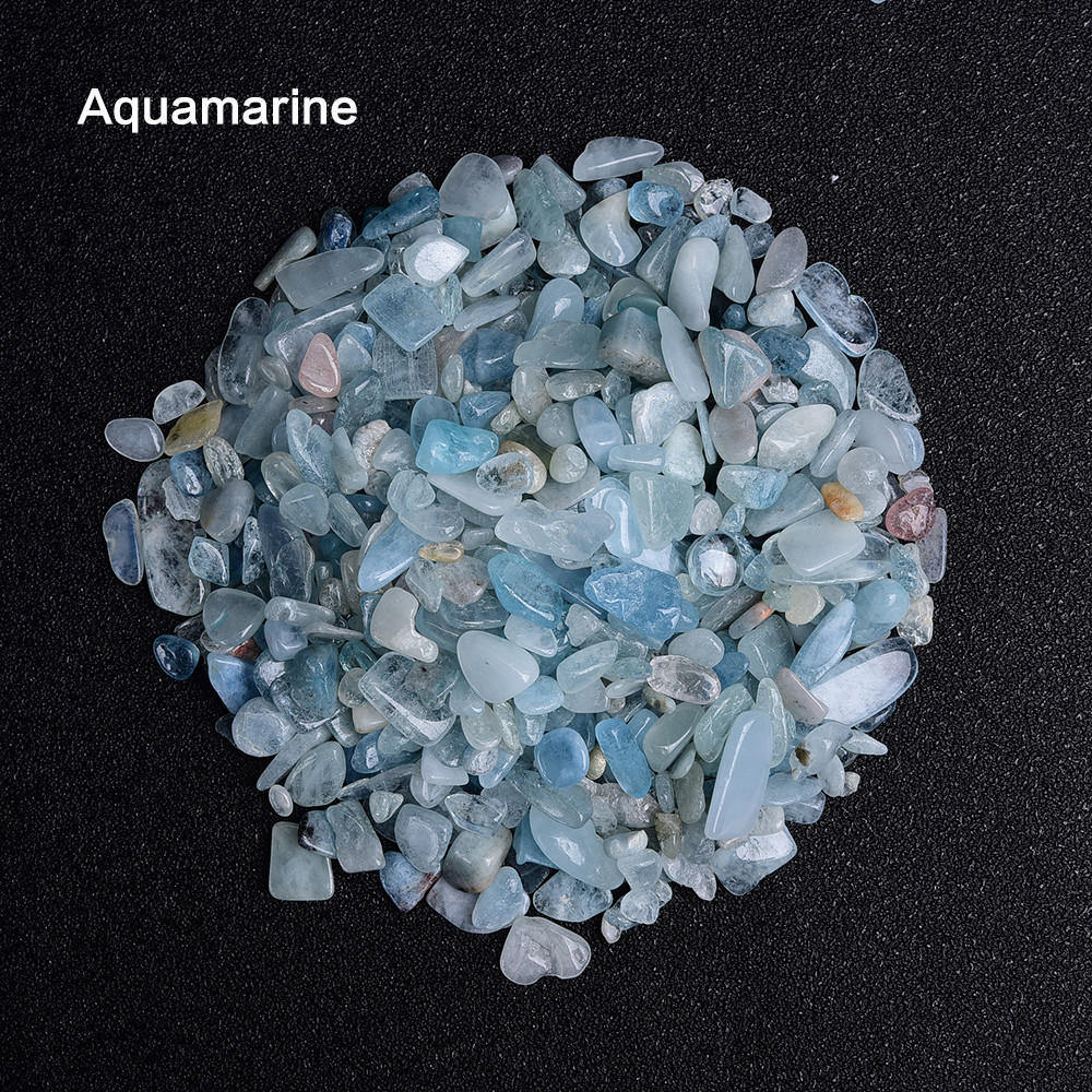 50g Natural Irregular Crystal Quartz Rock Tumbled