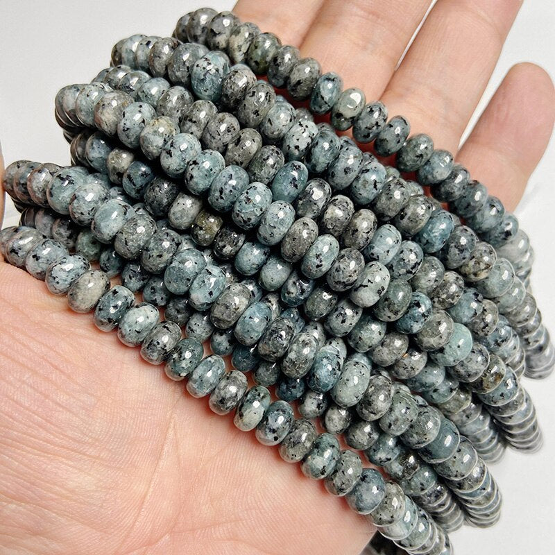 Angelite Jades Chakra Beads Natural Loose Spacer