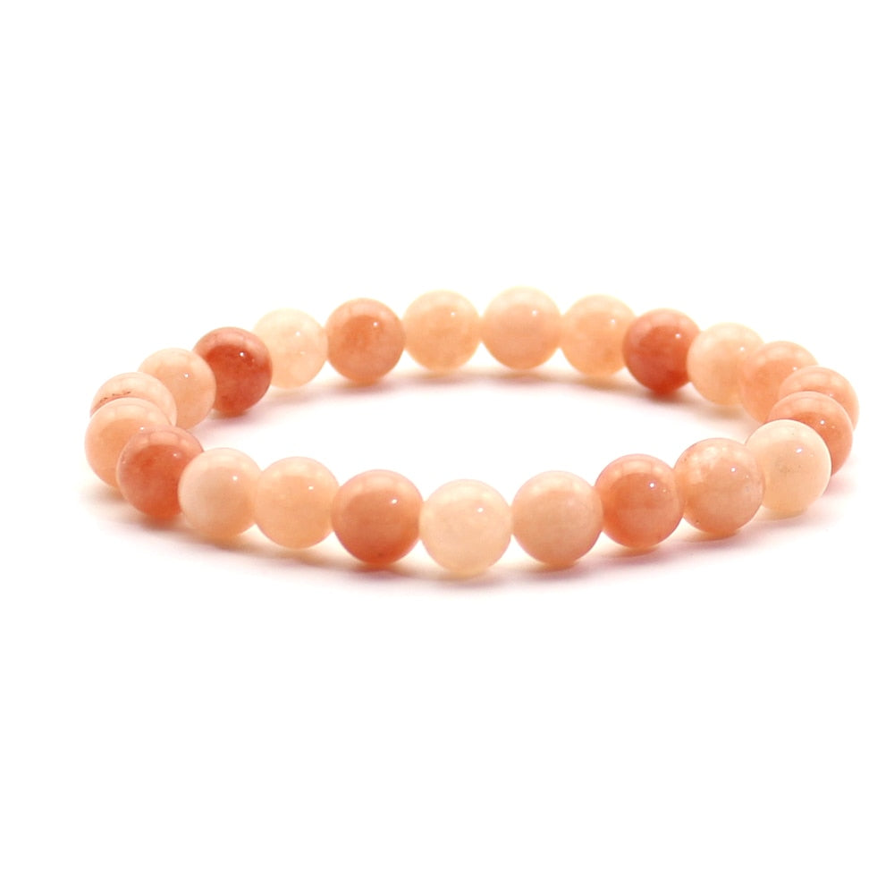 Women Men Natural Stone Quartz Bracelets Tiger Eye