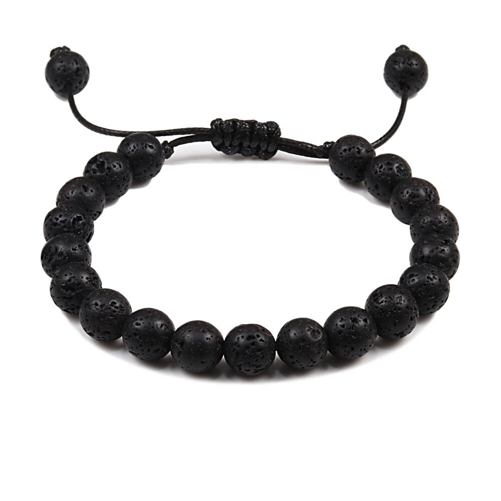 Adjustable Tiger Eye Beads Bracelets Red Energy