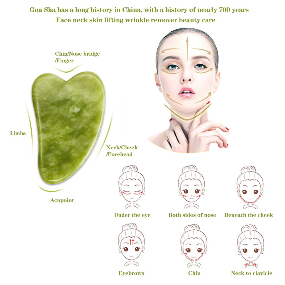 Face Massager Gua sha Scraper Board Facial Guasha