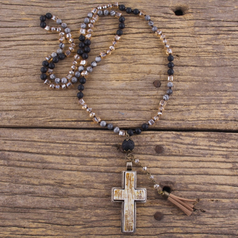Bohemian Jewelry Accessory Multi Natural Stones