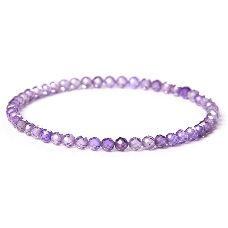 Minimalist Healing Tiny crystal stone Beads Bracelets