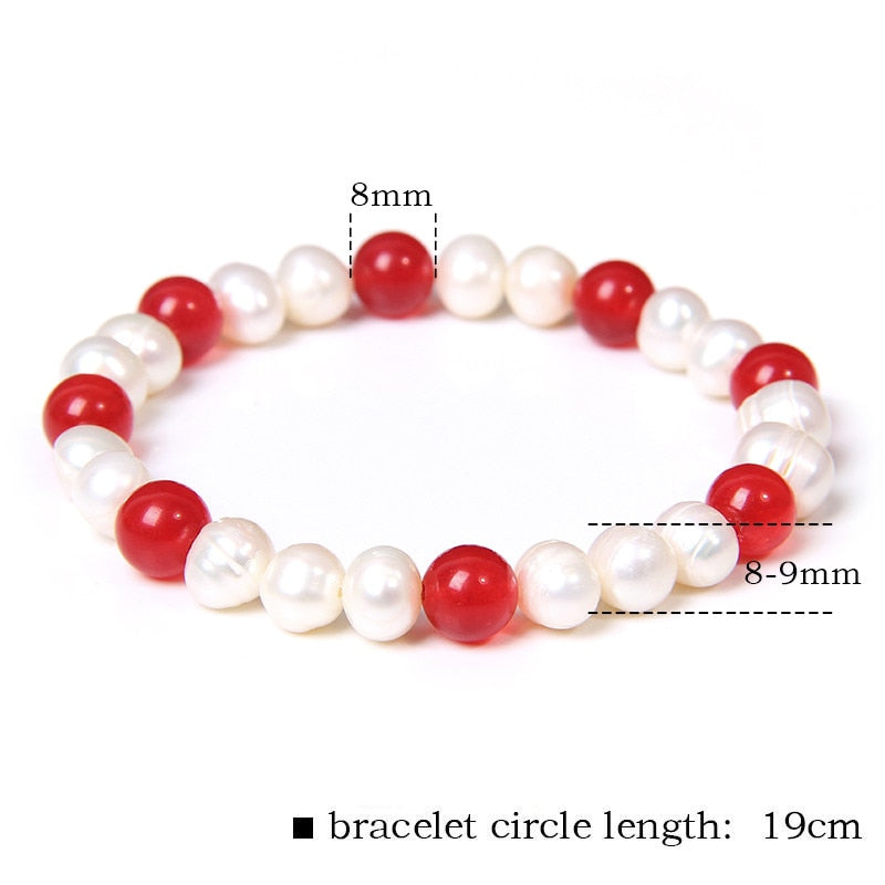 Freshwater Pearl Bracelets Elegant Baroque Pearls