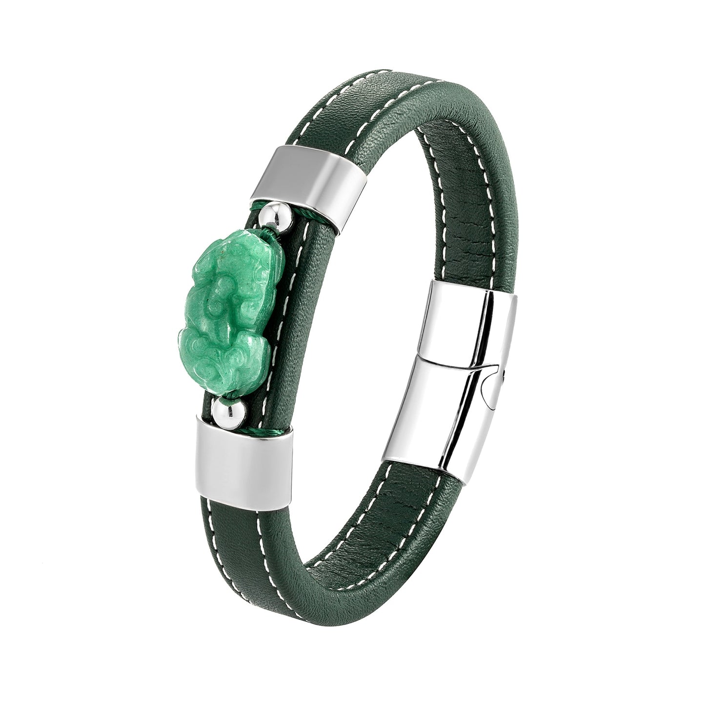 New Natural Dongling Jade Pixiu Jewelry Lucky Bracelet