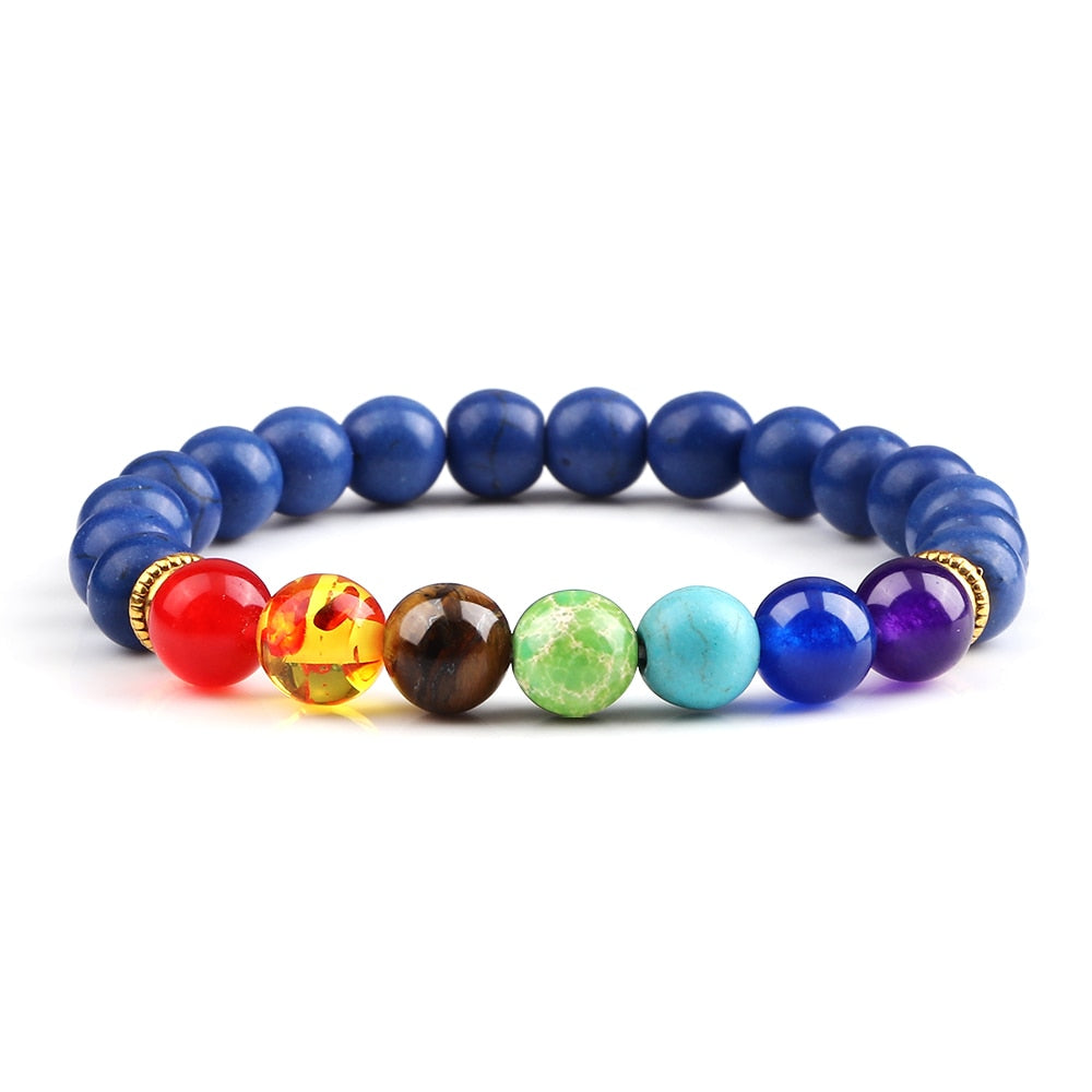 Chakra Beads Bracelet Fashion Charm Natural Stone