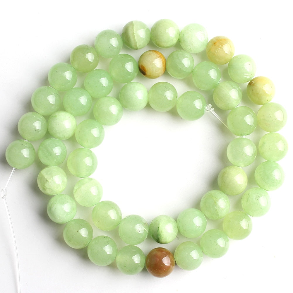 Natural Gems Jades Stone Beads Multicolor Chalcedonies