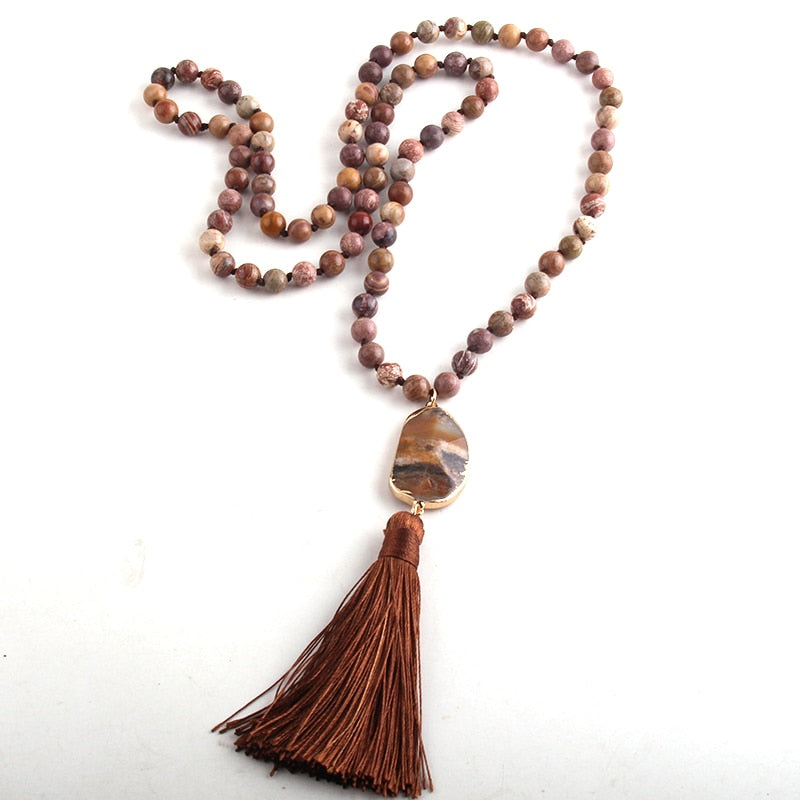 Fashion Bohemian Tribal Jewelry Natural Stones