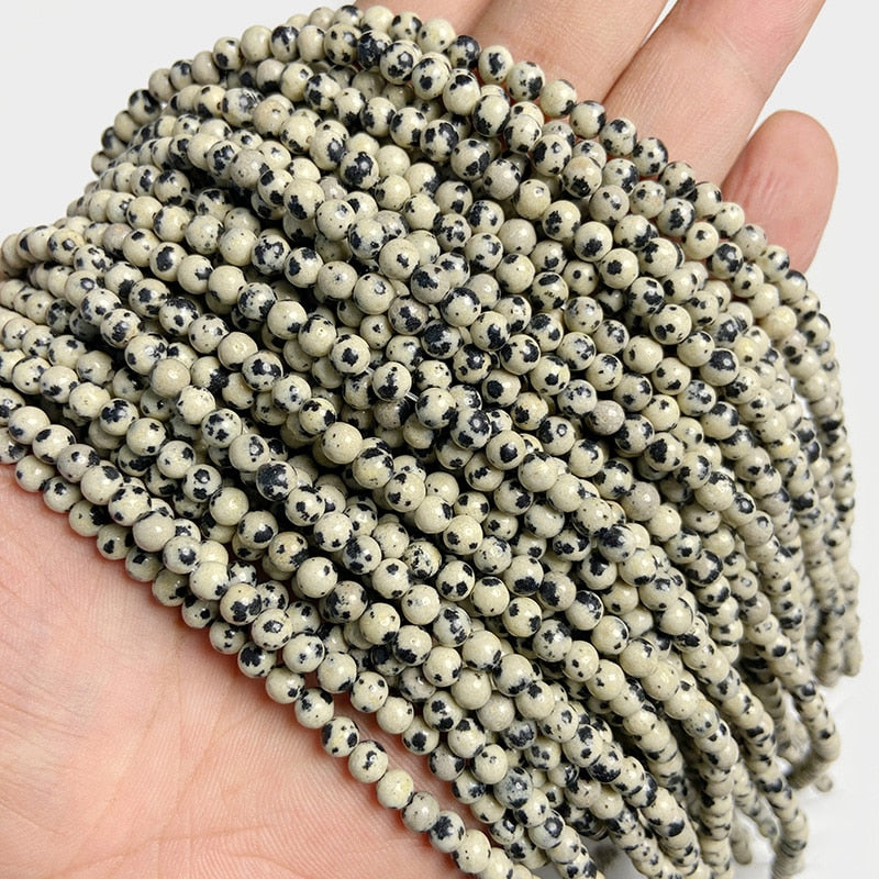 Natural Jades Agates Stone Beads Loose Isolation