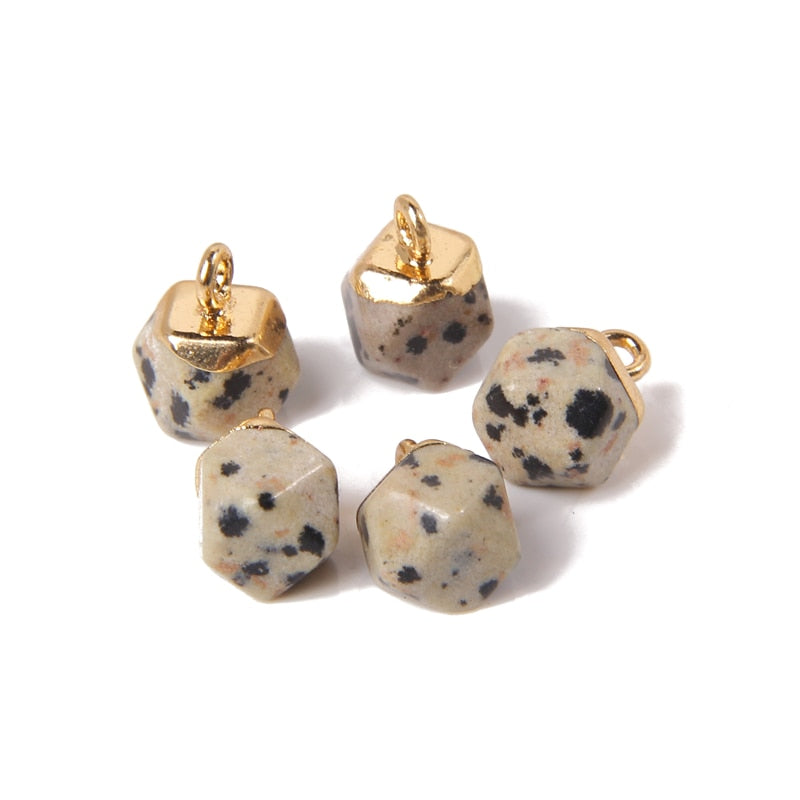 Stone Crystal Pendant For Earrings Necklace Charm