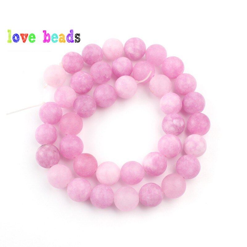 Matte Stone Beads Dull Polish Amazons Jades