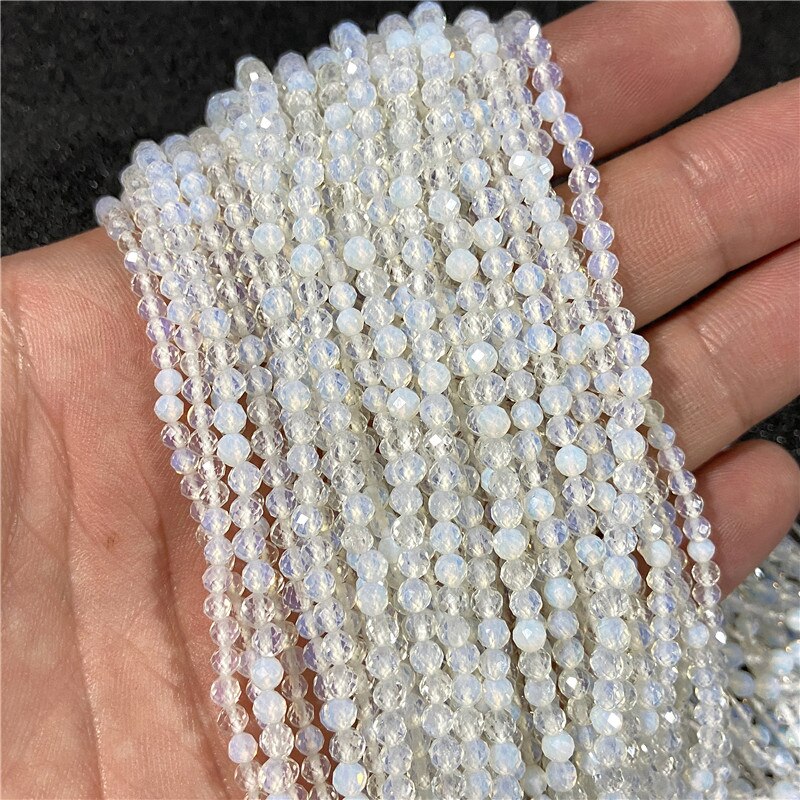 Natural Stone Beads Blue Quartzs Crystal Turquois