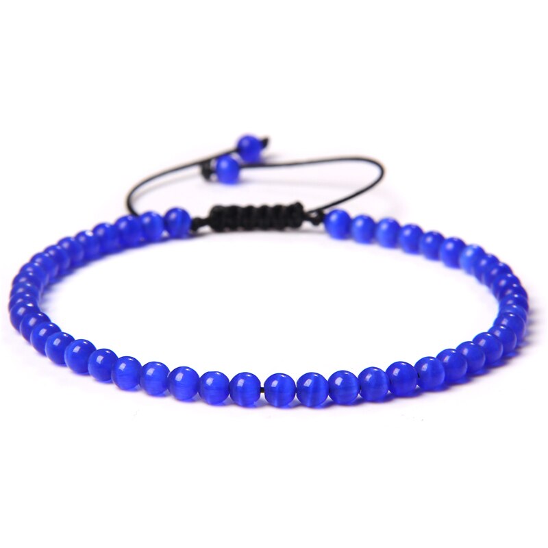 Vintage Natural Stone Bracelet Men Chakras Beads