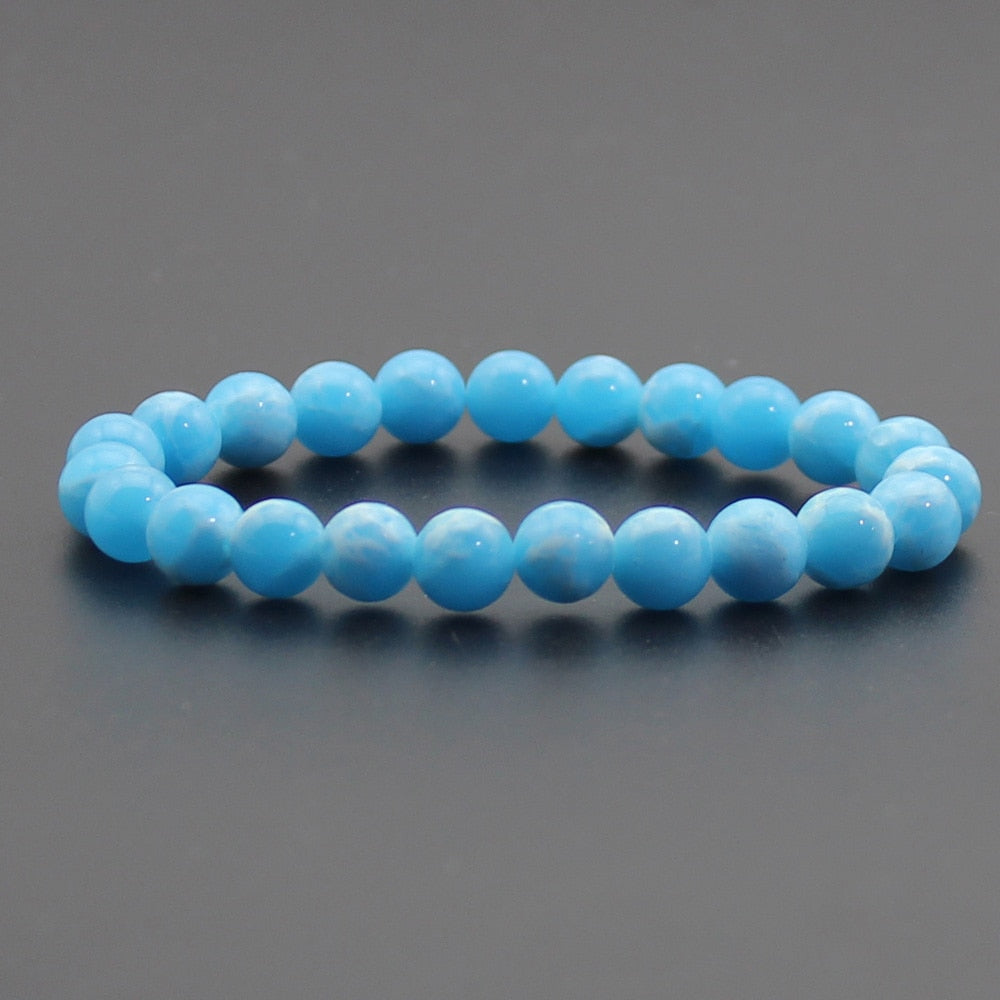 Natural Stone Quartz Bracelet Yoga Chakra Healing