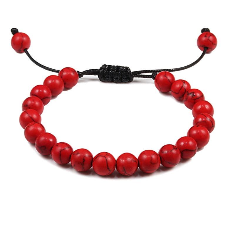 Natural Stone Beads Tiger Eye Bracelet