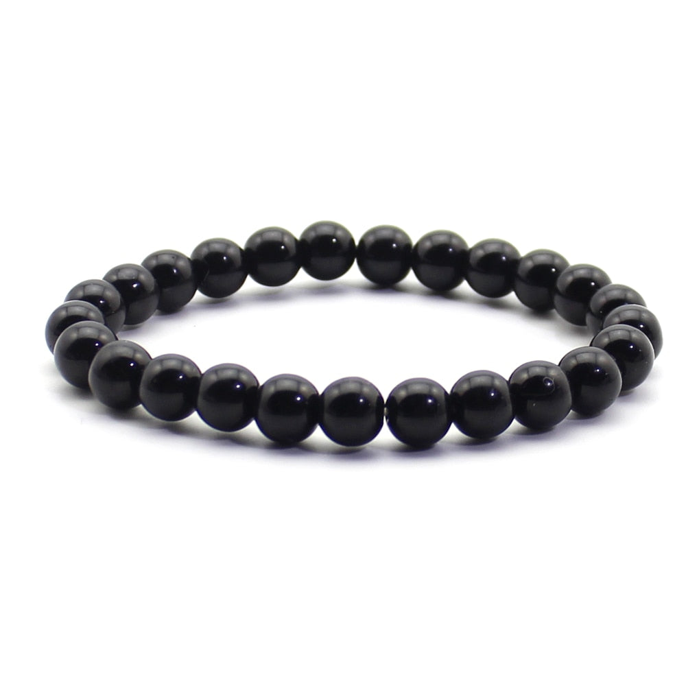 Women Men Natural Stone Quartz Bracelets Tiger Eye