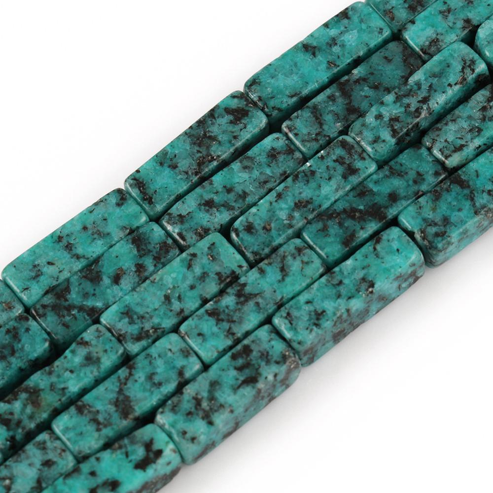 Natural Stone Rectangle Tiger Eye Labradorite Opal Jades