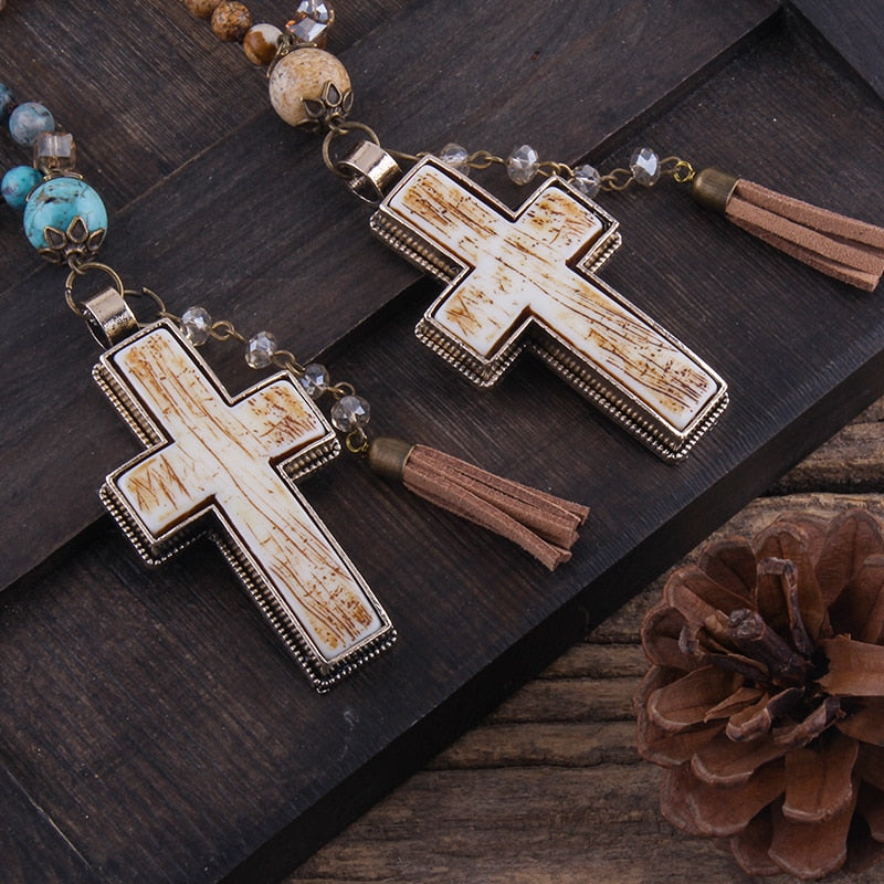 Bohemian Jewelry Accessory Multi Natural Stones