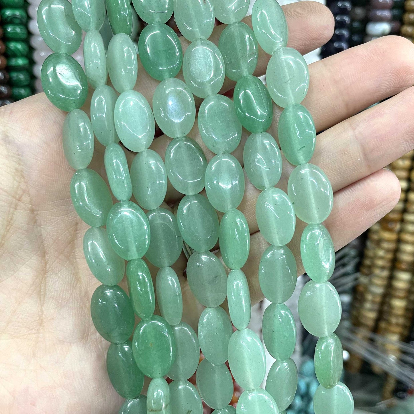 Agates Jades Crystal Loose Spacer Beads