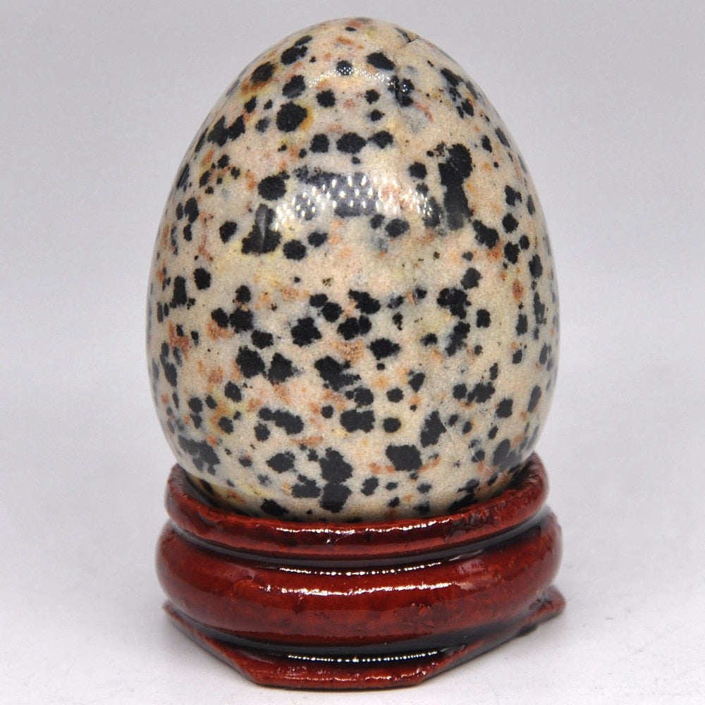 Egg Shaped Stone Natural Healing Crystal Kegel