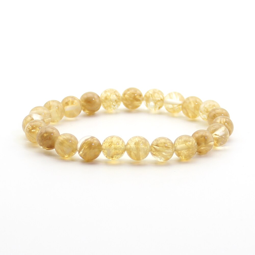 Women Men Natural Stone Quartz Bracelets Tiger Eye