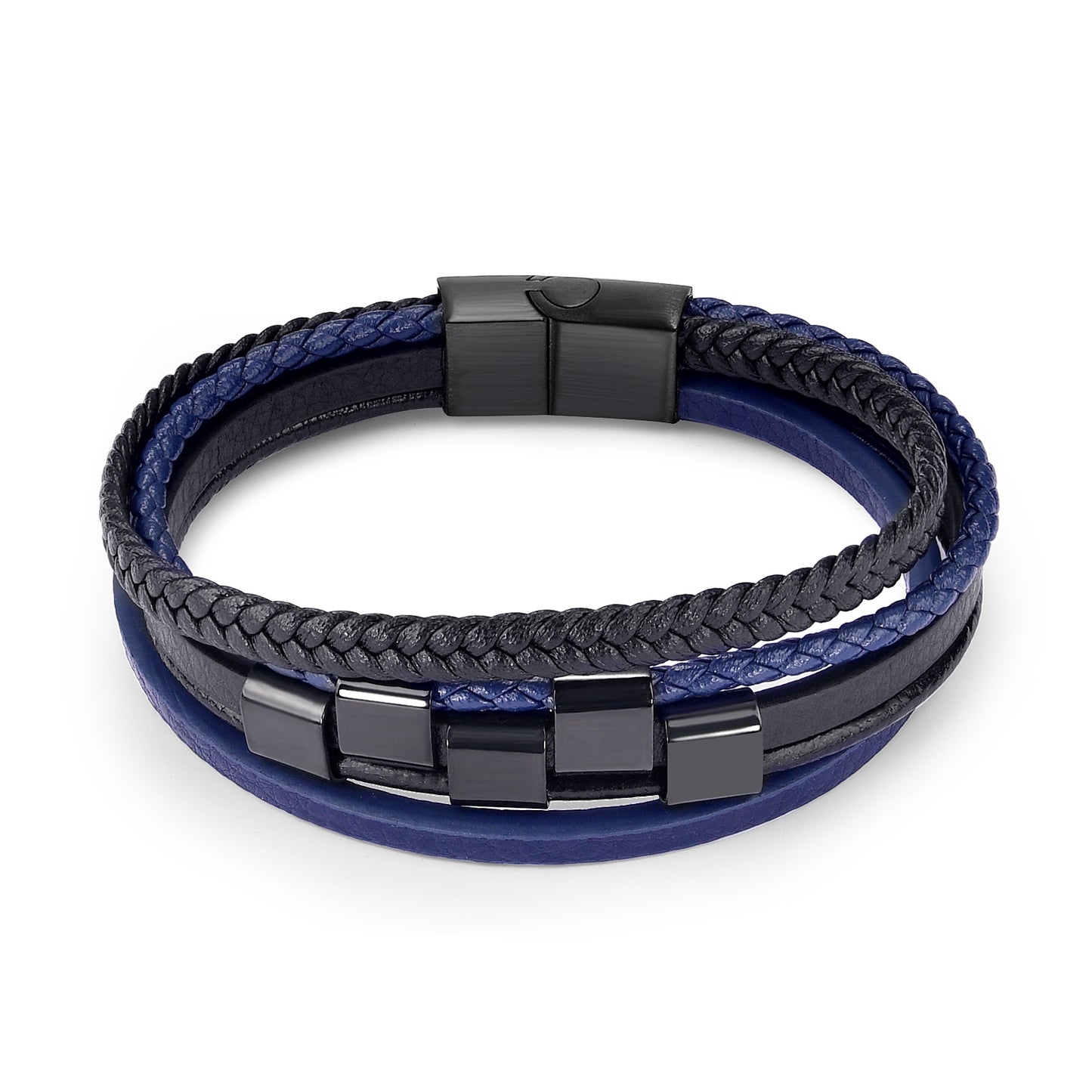 Fashion Natural Stone Beads Men Bracelet Multilayer