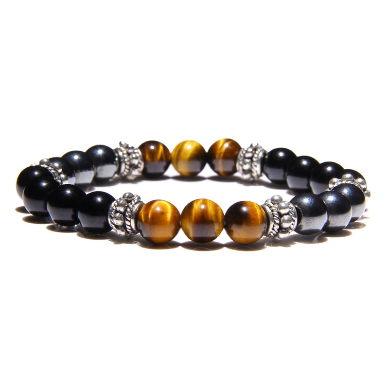 Stone Bracelets Men Women Bracelets Tiger Eye