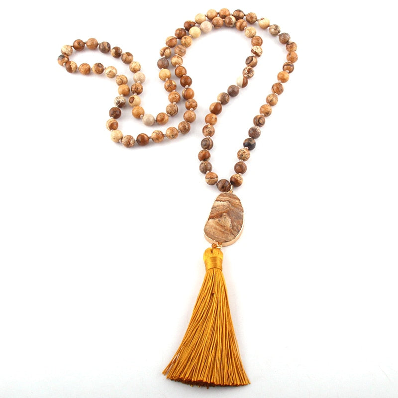 Fashion Bohemian Tribal Jewelry Natural Stones