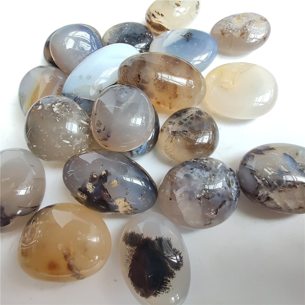 Ocean Chalcedony Aquatic Agate Polished Energy Stone