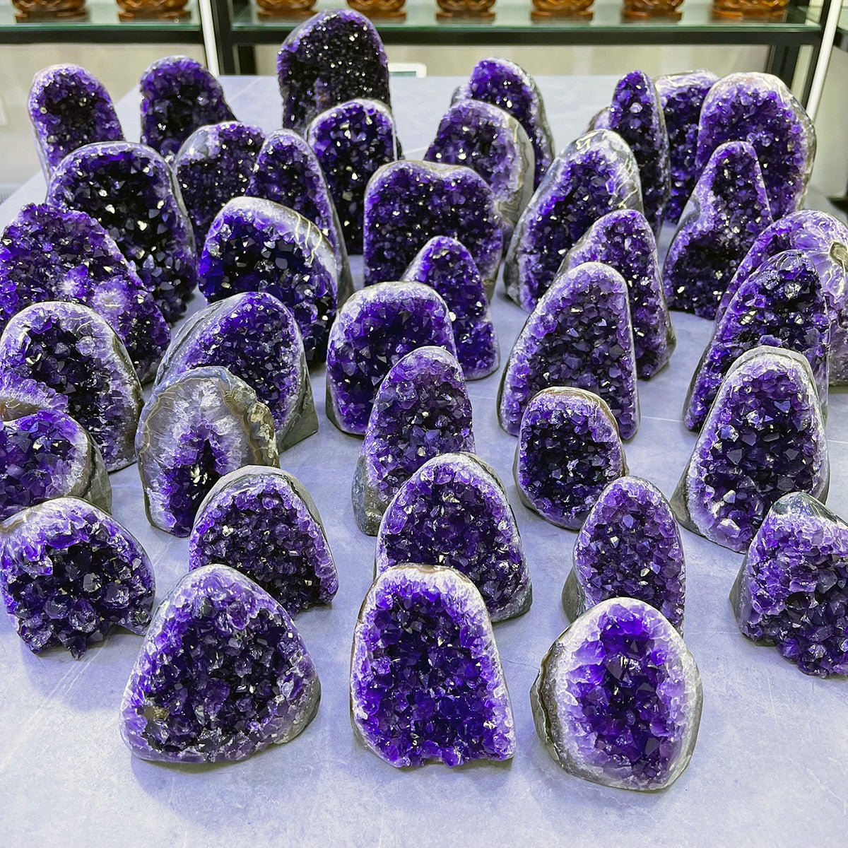 Amethyst Geode Crystal Quartz Cluster Dream
