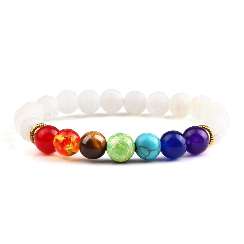 Chakra Beads Bracelet Fashion Charm Natural Stone
