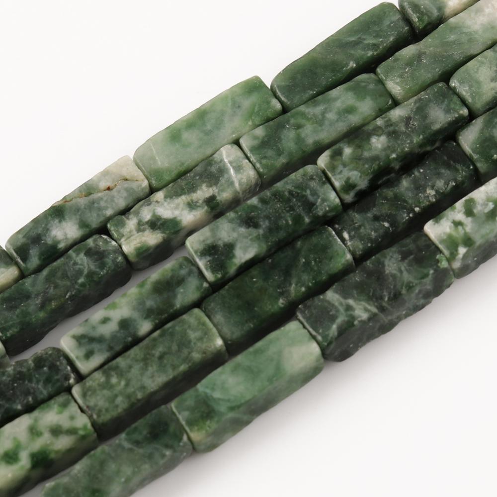 Natural Stone Rectangle Tiger Eye Labradorite Opal Jades