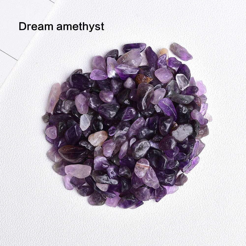 50g Natural Irregular Crystal Quartz Rock Tumbled