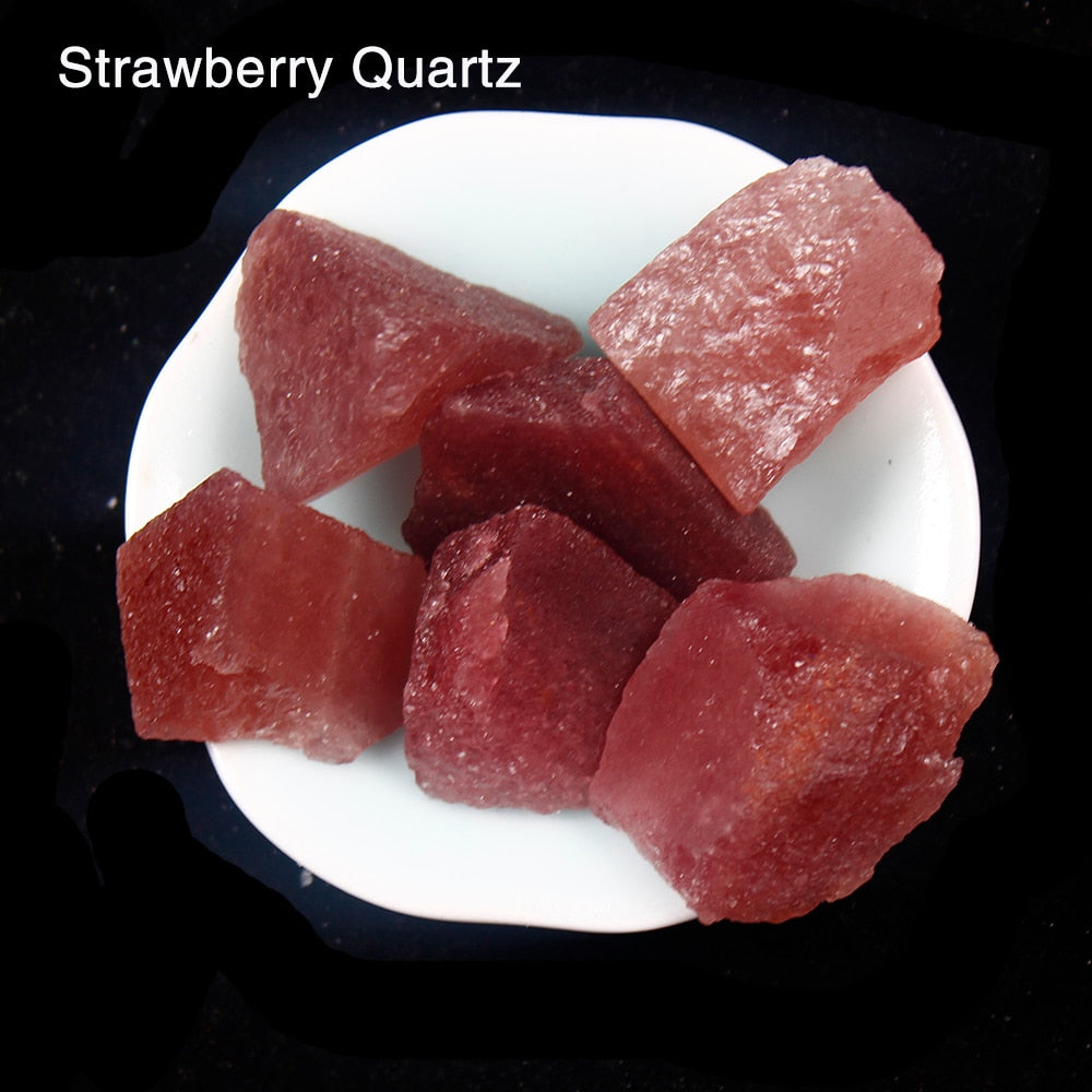 Irregular Crystal Quartz Rock Healing Ore Ornament