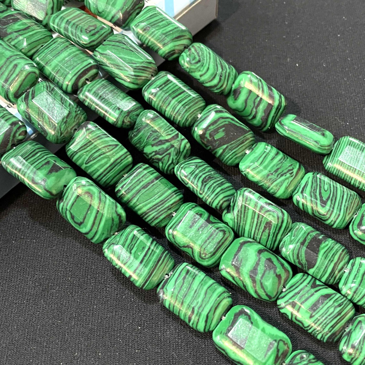 Rectangular Natural Stone Agates Turquoises
