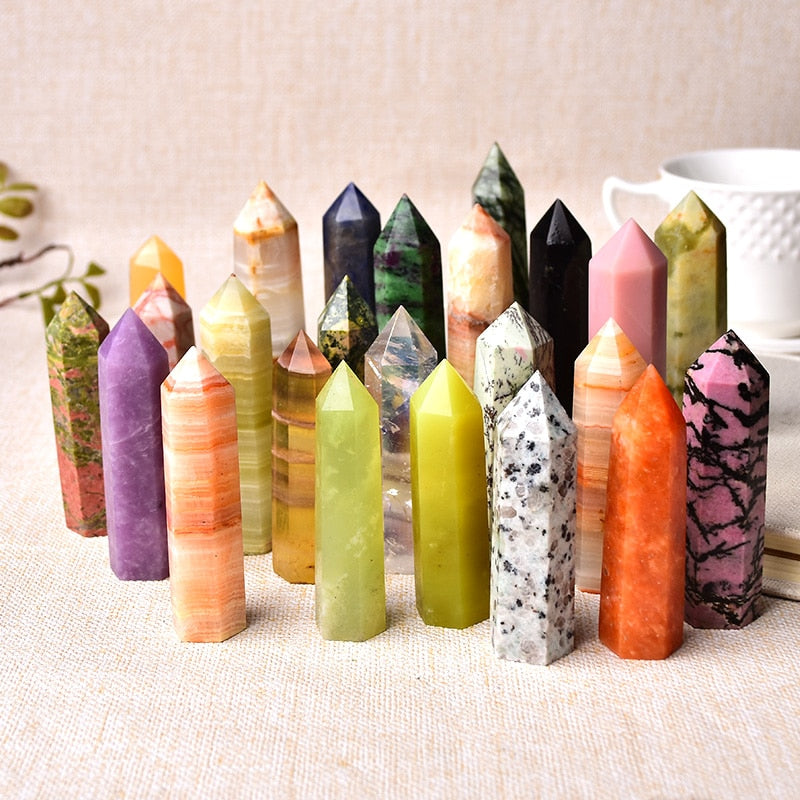 Natural Stones Crystal Point Random Collocation