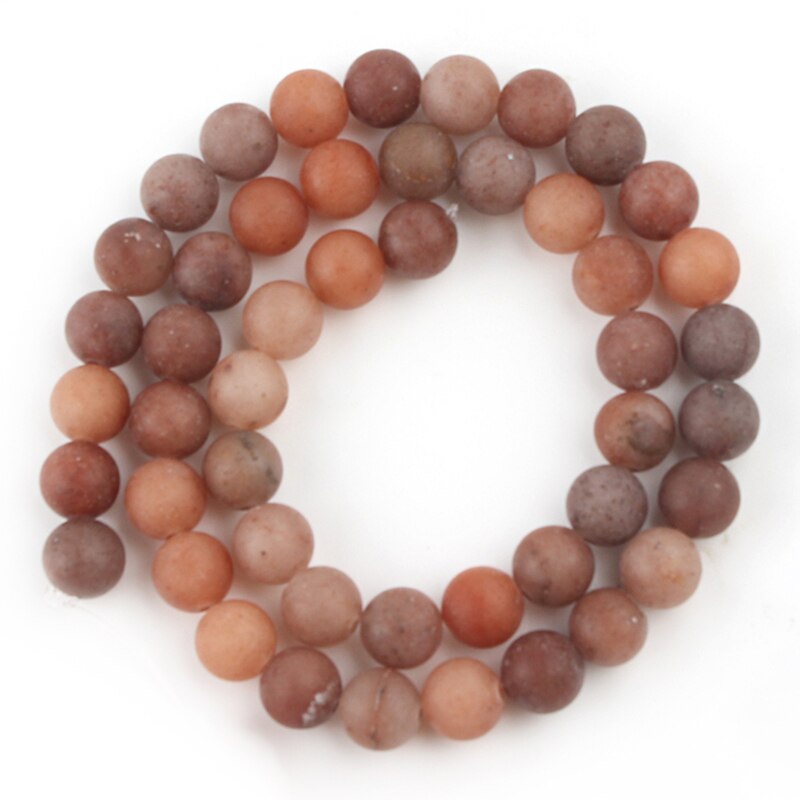 Natural Green Aventurine Jades Round Loose Stone