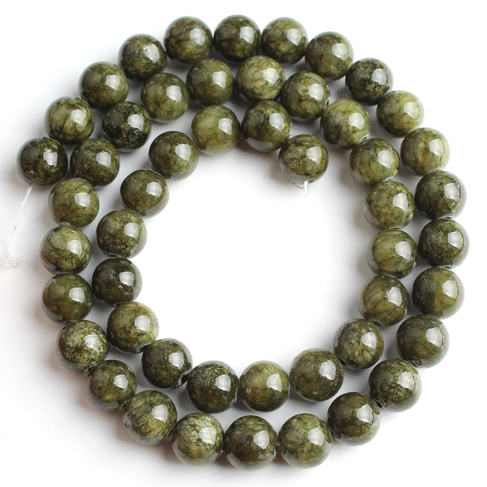 Natural Gems Jades Stone Beads Multicolor Chalcedonies