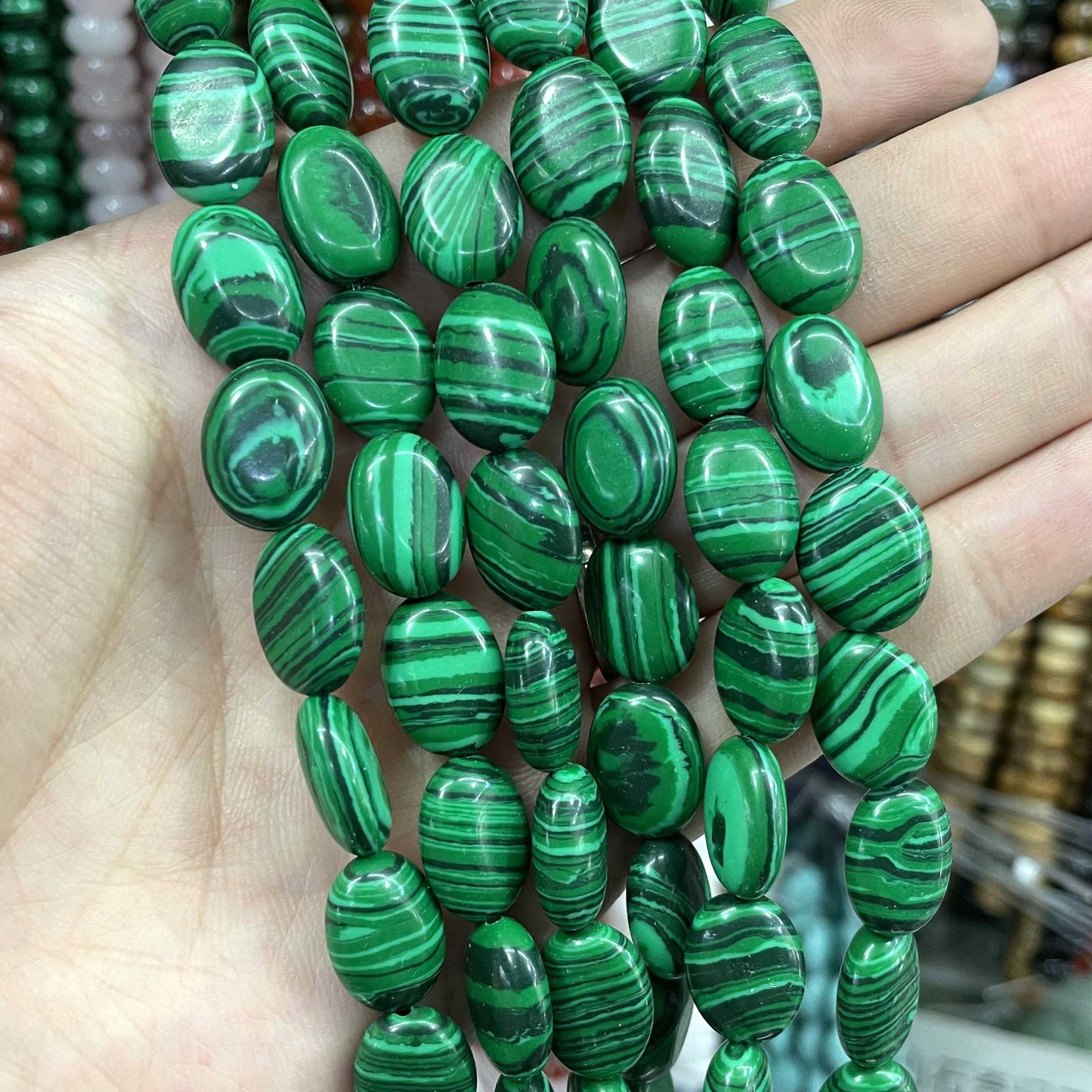 Agates Jades Crystal Loose Spacer Beads