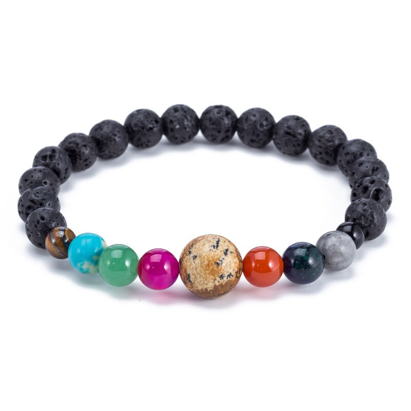Men Bracelet for Men Women Natural Stone Beaded