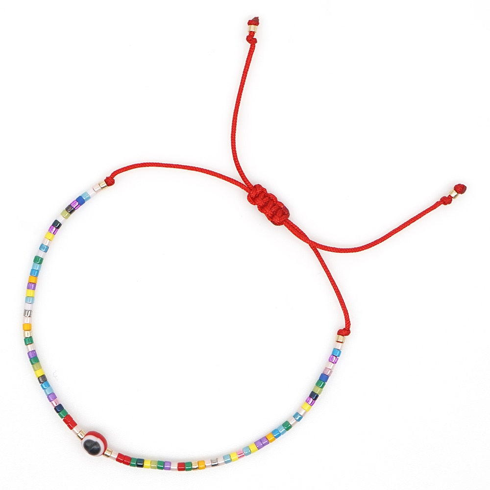 Greek Eye Braclet Turkish Evil Eye Bracelet Tiny String