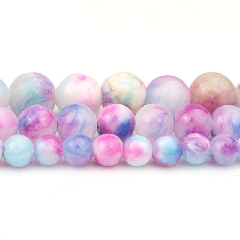 Natural Stone Purple Colorful Persian Jade