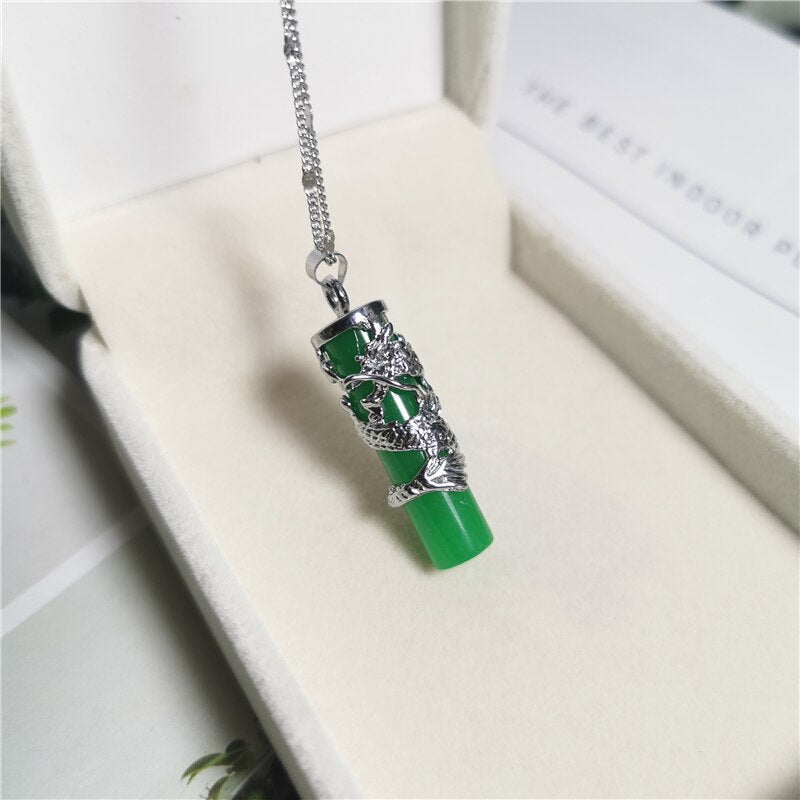 Jadery Real Silver Dragon Necklace Jewelry Sets