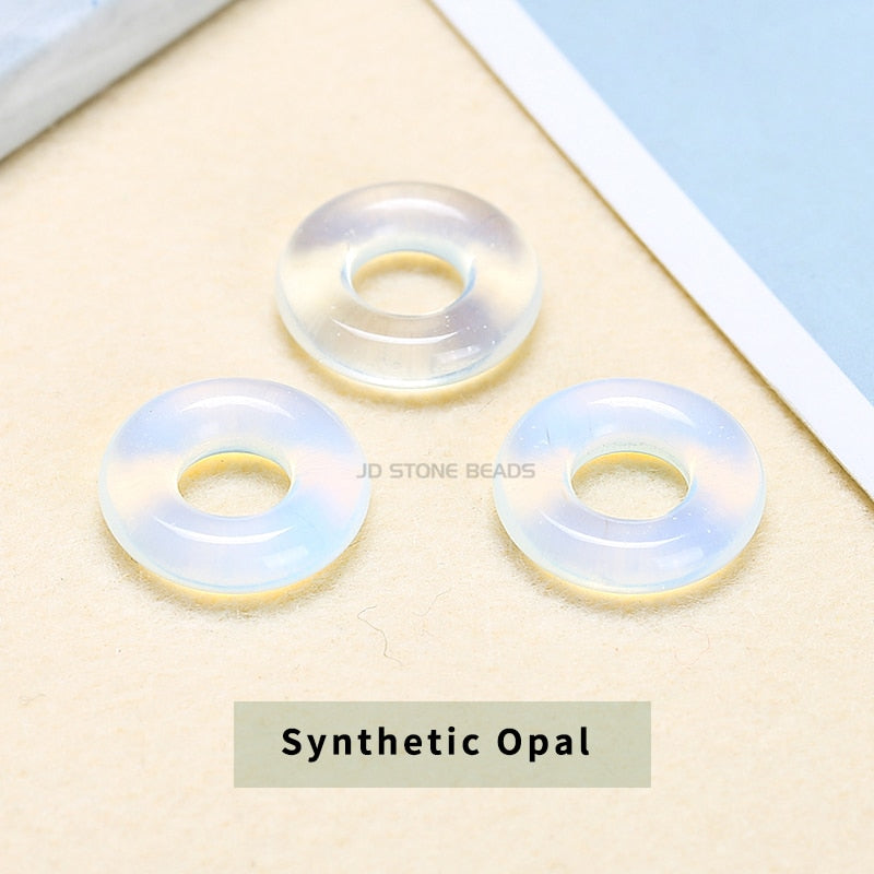 Big Hole Beads for Jewelry Making Natural Stone