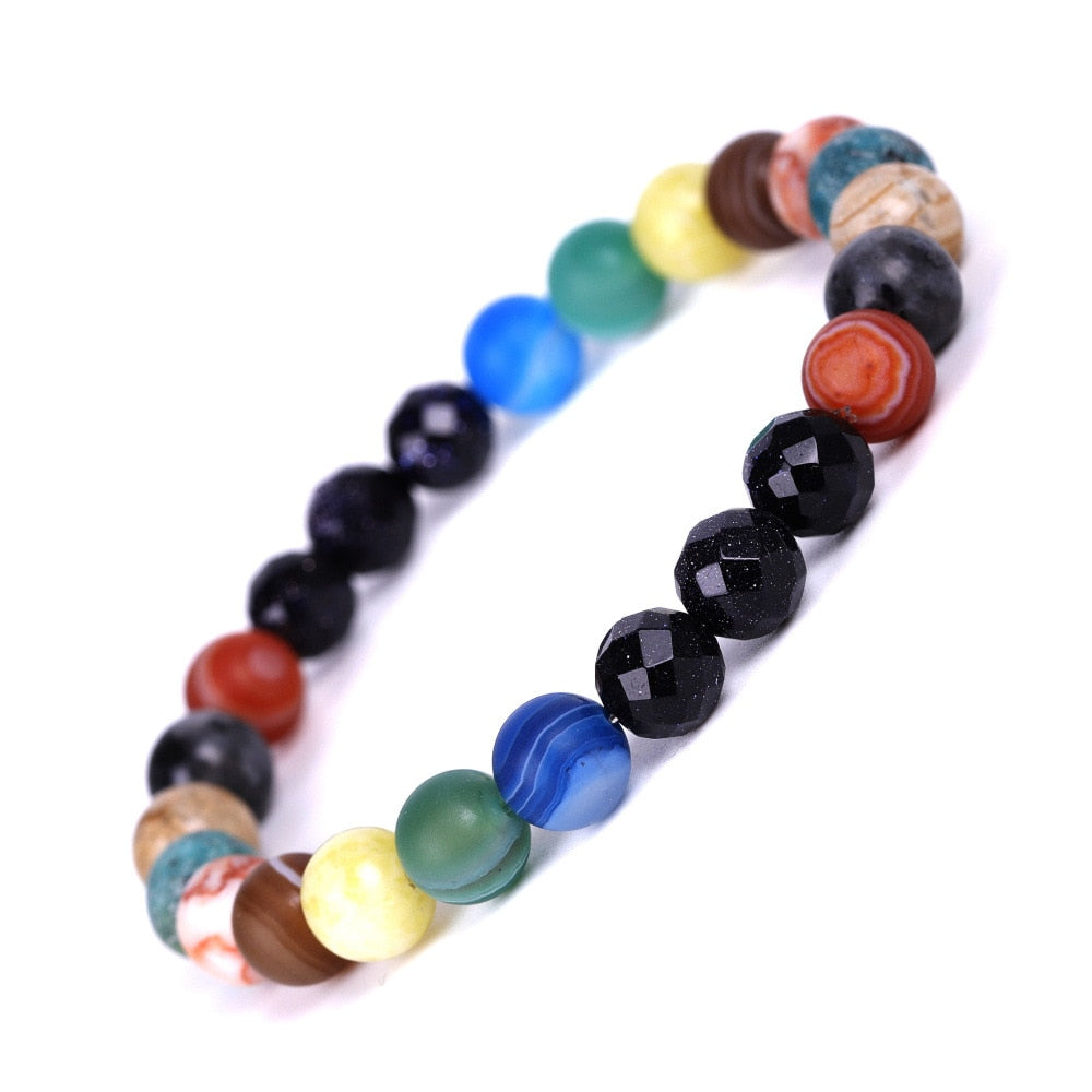 Men Bracelet for Men Women Natural Stone Beaded