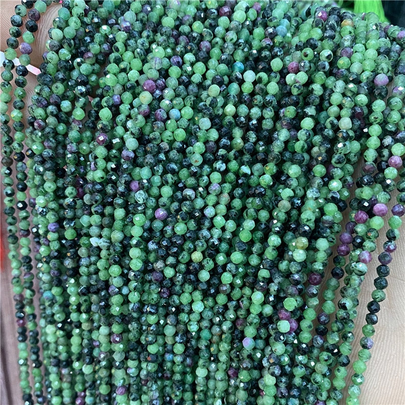 Natural Stone Beads Blue Quartzs Crystal Turquois