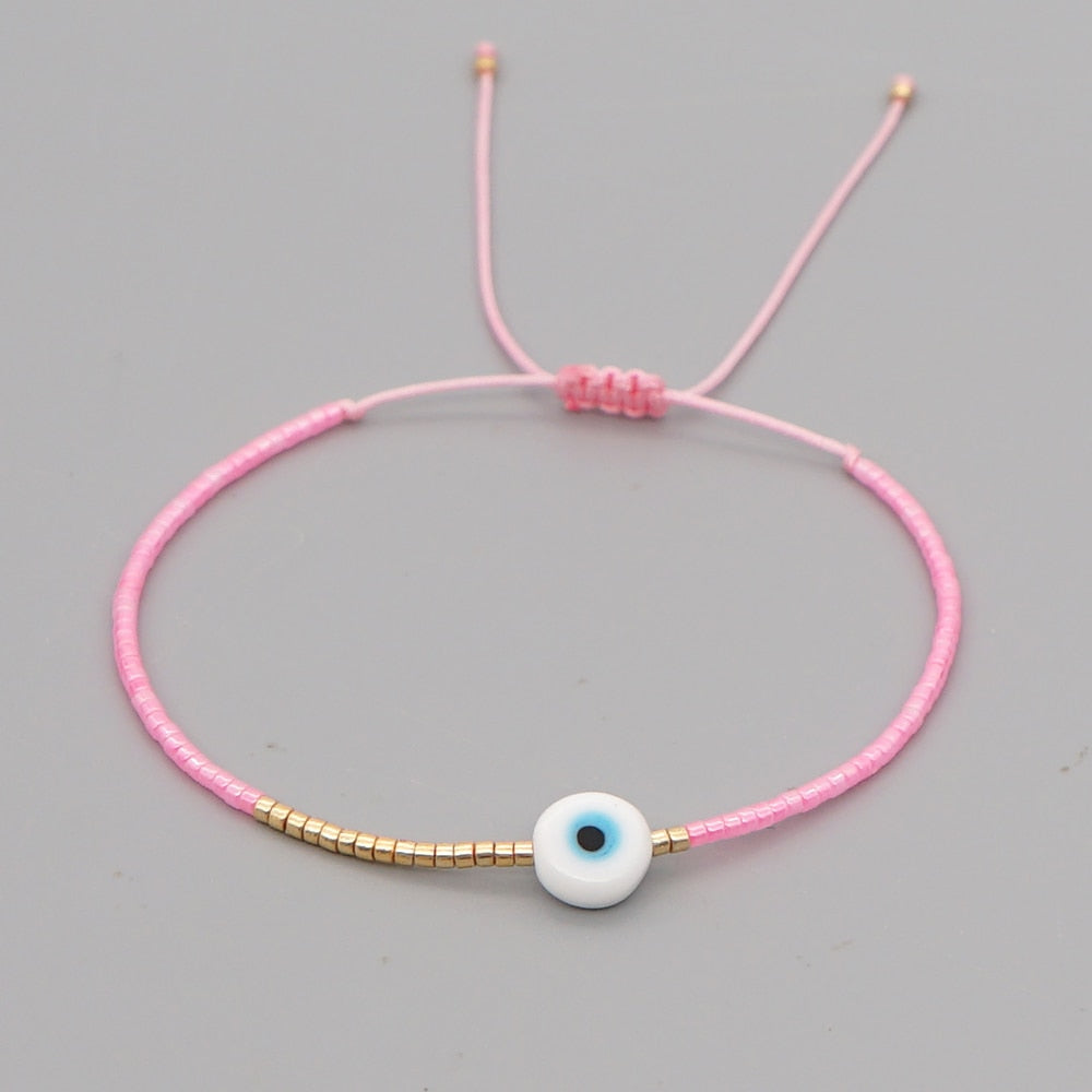 Greek Eye Braclet Turkish Evil Eye Bracelet Tiny String